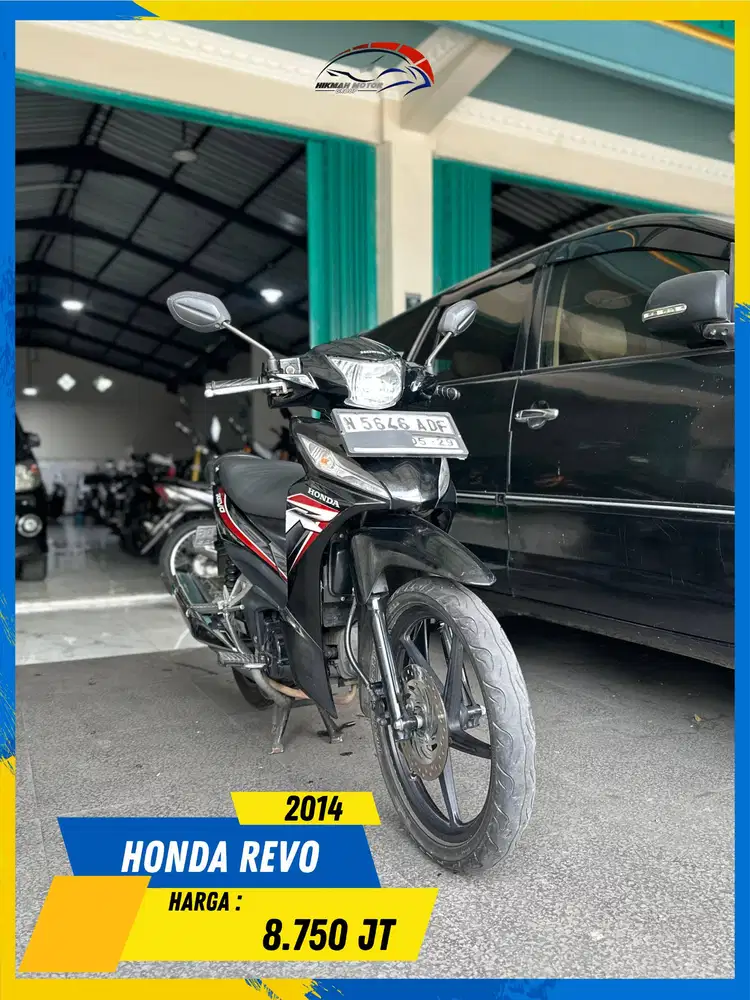 HONDA REVO 2014 MURAH MERIAH MASZEHH HIKMAH MOTOR KEPUH