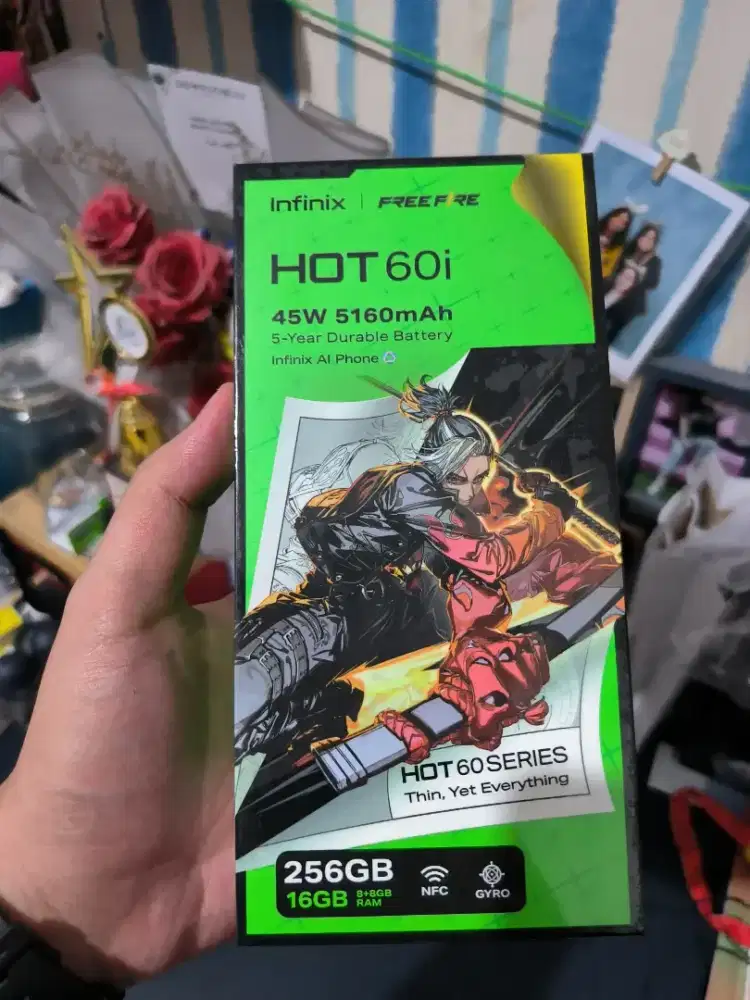 Infinix hot 60i 8/256