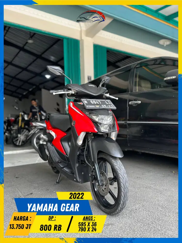 YAMAHA GEAR 2022 MANTAP GASS MASZEHH HIKMAH MOTOR KEPUH
