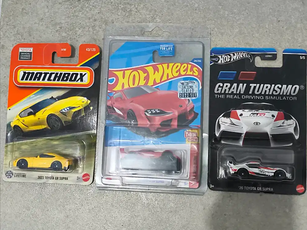 JUAL HOTWEELS TOYOTA GR SUPRA SERIES
