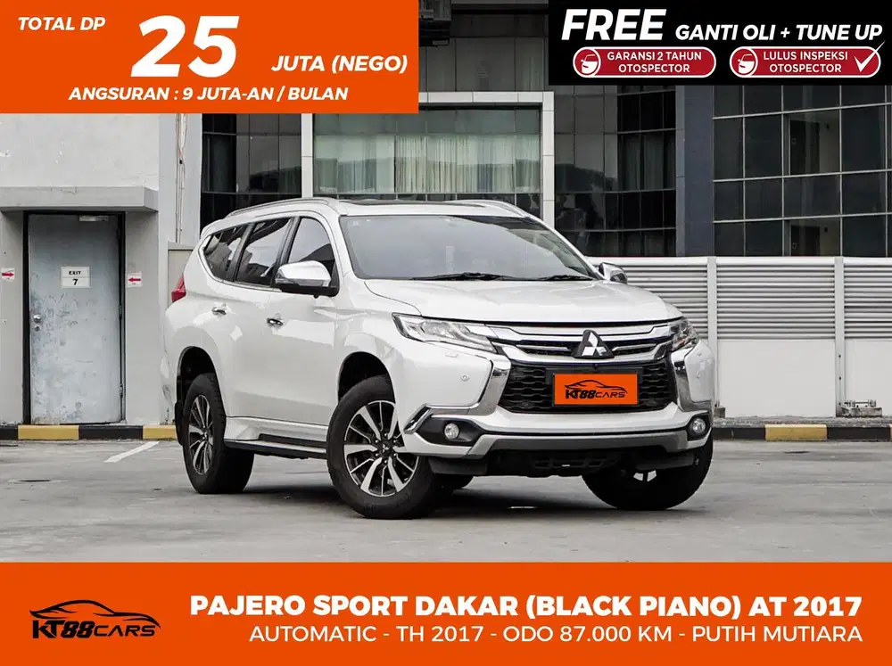 Dp 25jt (Bergaransi) - PAJERO SPORT DAKAR 2017