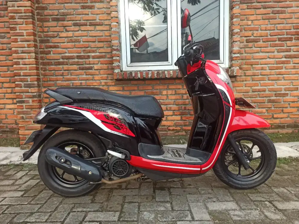 Honda Scoopy ISS Sporty 2019 Mulus pajak On Panjang