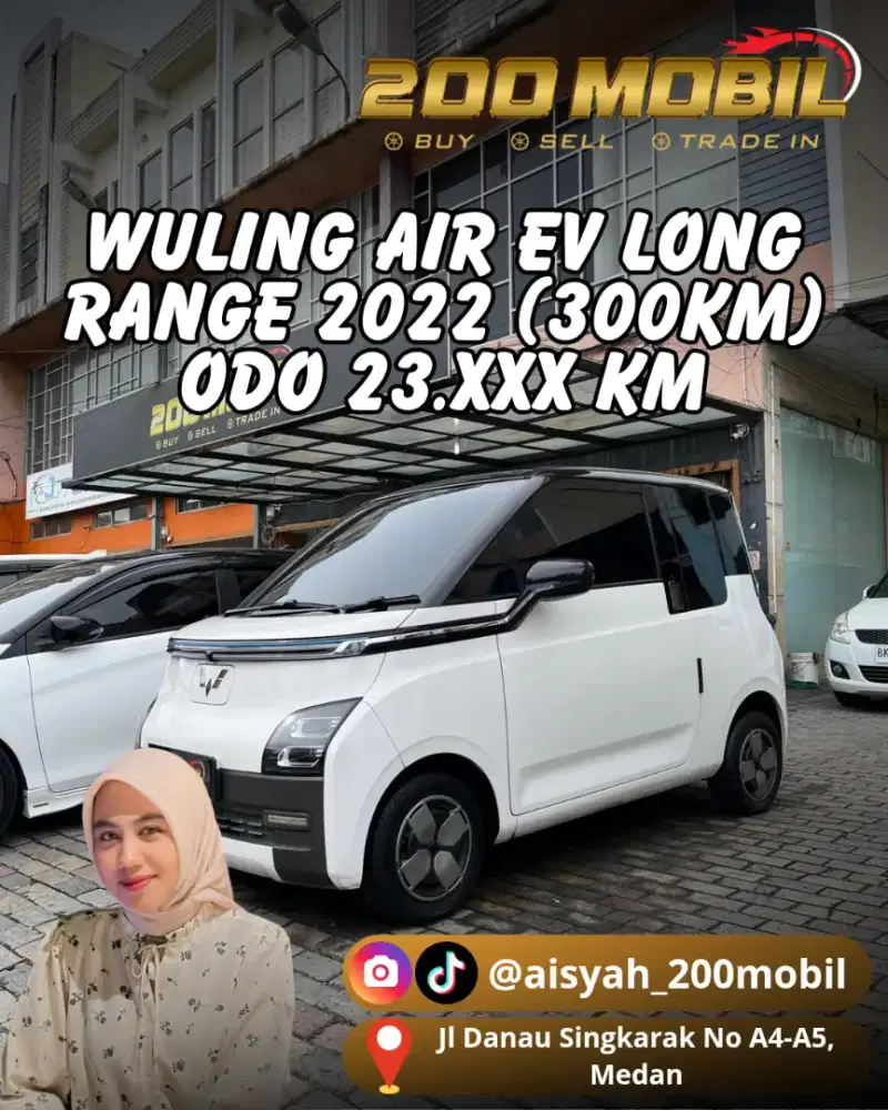 Wuling Air EV Long Range 300km 2022