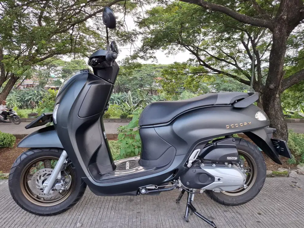 HONDA SCOOPY NEW KEYLESS SIAP PAKEK MOTOR GRESS