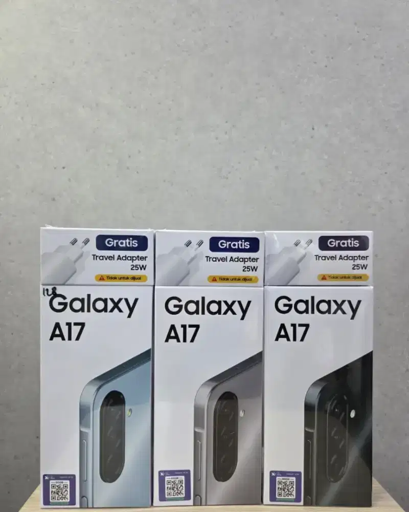 SAMSUNG GALAXY A17 4G 8/128 GB GARANSI RESMI NEW SEGEL