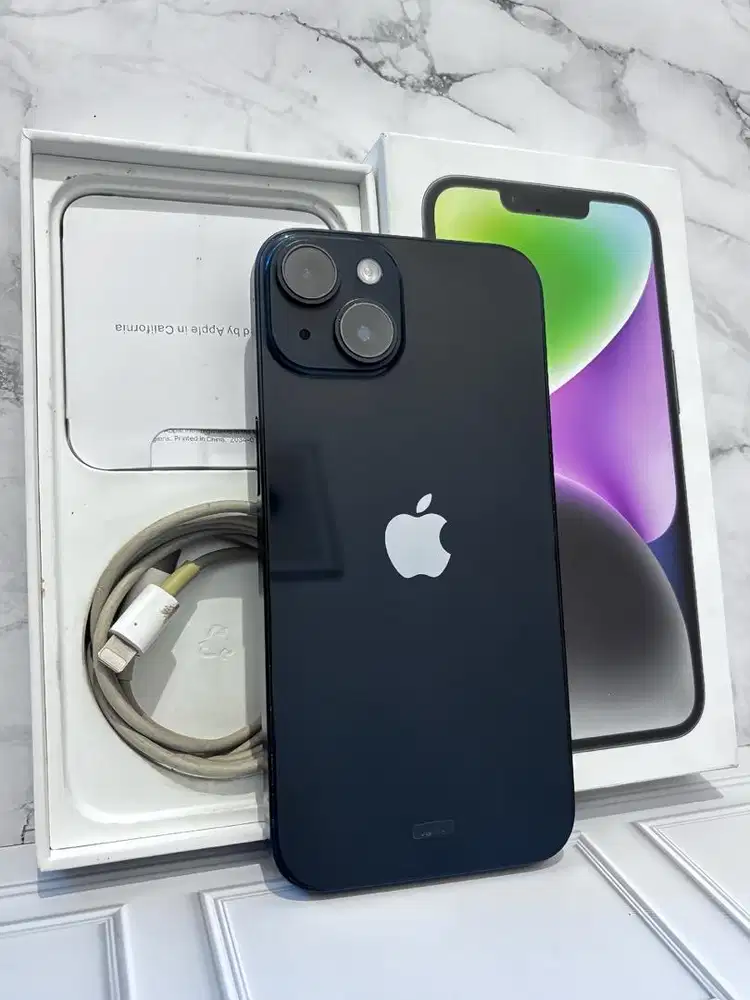 iPhone 14 128Gb Resmi iBox, Fullset Perfect Nominus.