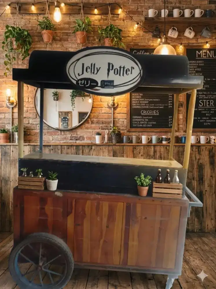 Dijual Gerobak bekas Jelly Potter