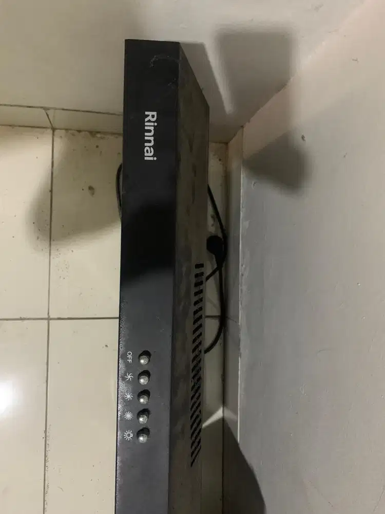 dijual penghisap asap dapur merk rinnai