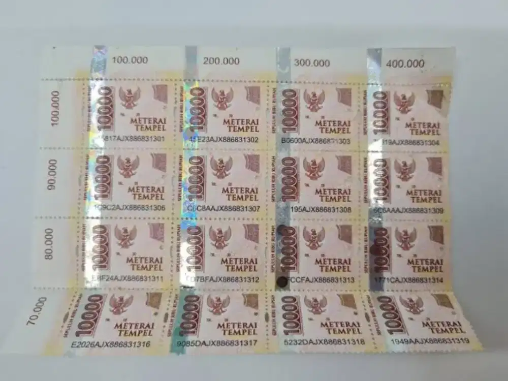 Materai 10ribu 2025 termurah