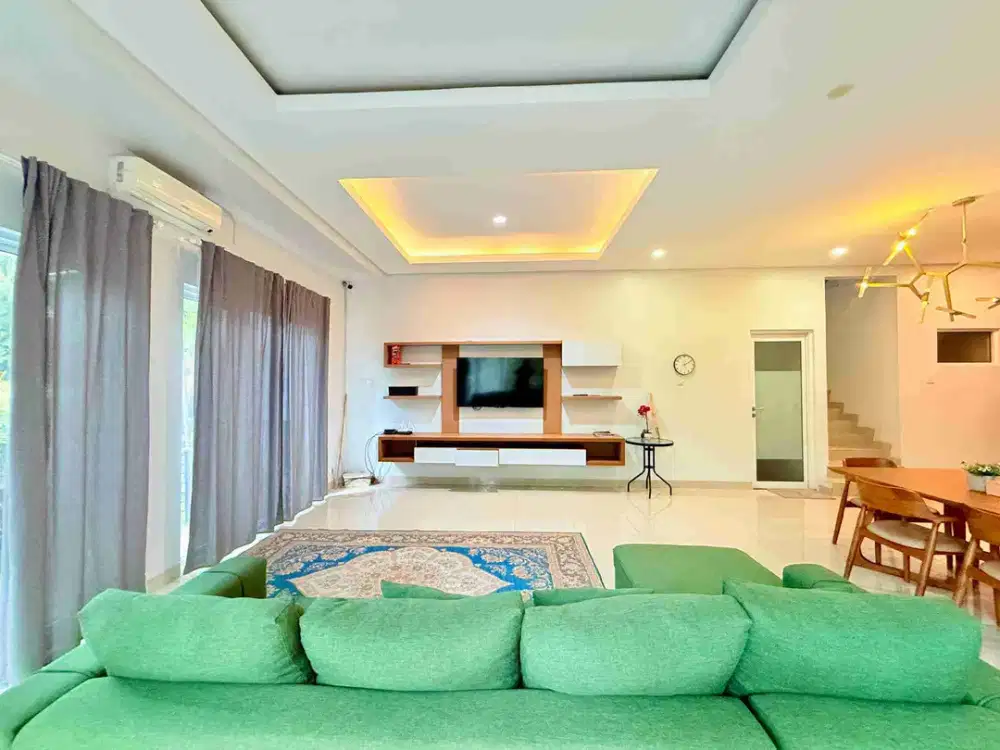 Rumah Disewakan Tahunan Furnish View Pegunungan Sentul City Bogor