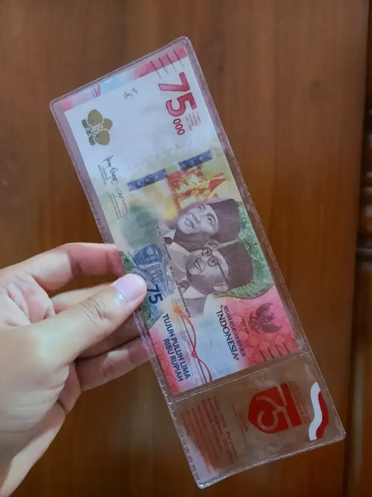 Uang Rp75.000 Edisi Khusus HUT RI ke-75 (2020) Asli Bank Indonesia