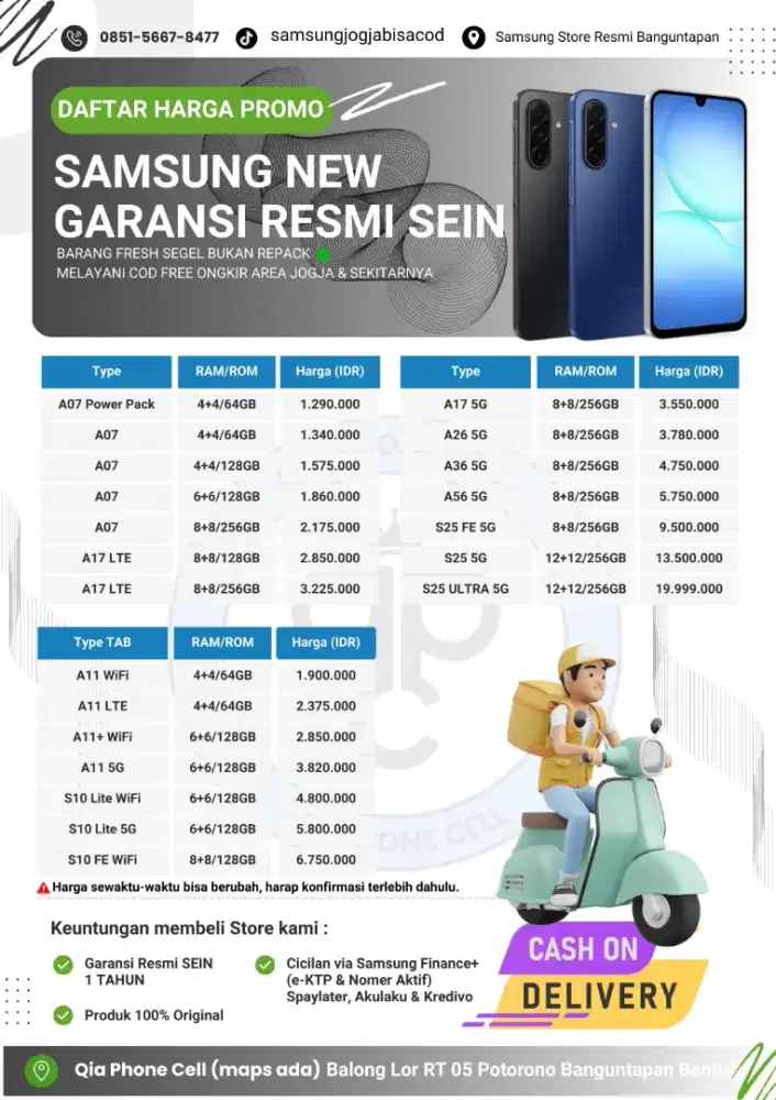 PROMO SAMSUNG MURAH BISA COD