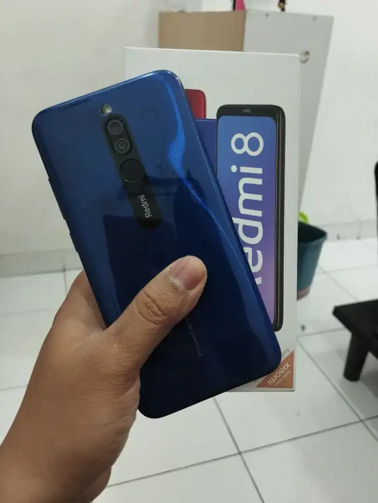 redmi 8 4/64 mulus fullset ori