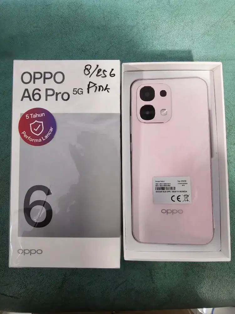 Oppo a6 pro 5g 8/256 sebulan pakai like new fulset ori