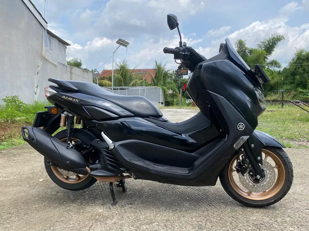 58@: DP:500RB B DEPOK NEW NMAX155 NON ABS HITAM