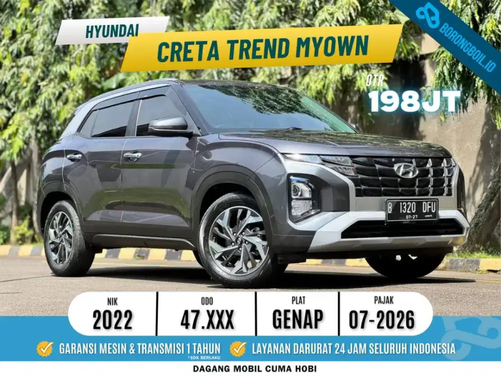 Hyundai Creta Trend MyOwn AT 2022 Abu