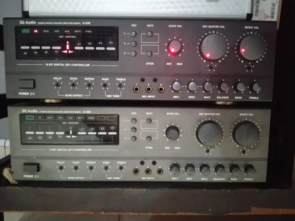 3G Audio stereo Mixing karaoke Amplifier Model: G-60B