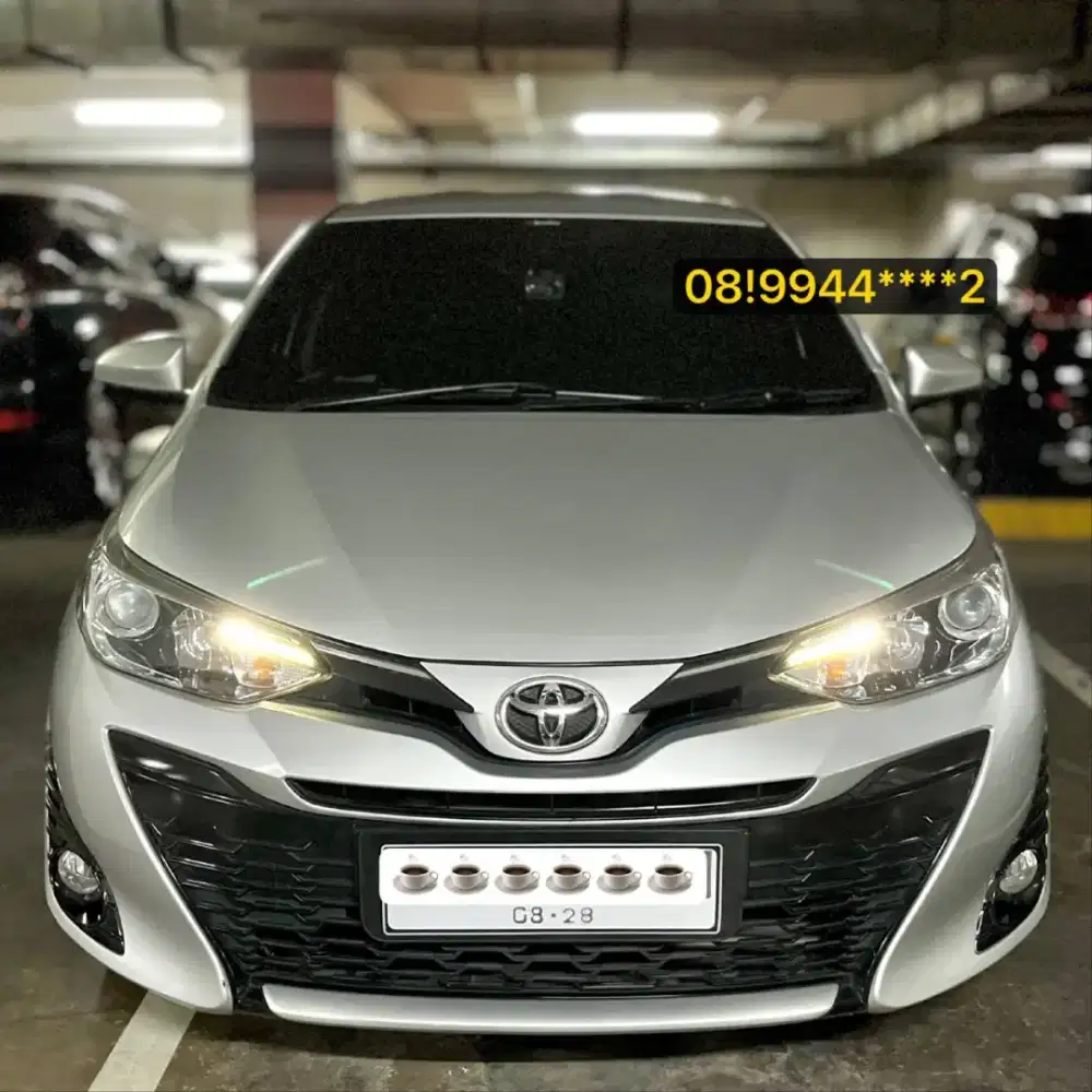 Yaris 2018 G Manual Transmission Silver Tersayang