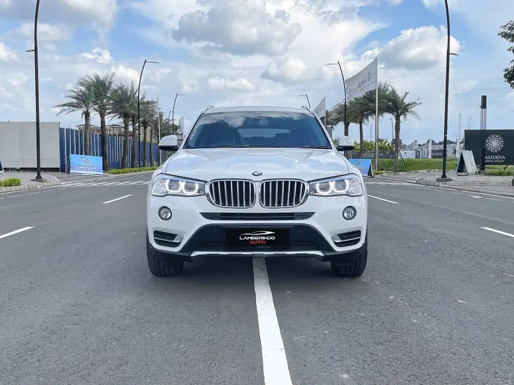 BMW X3 XDrive 20i XLine Bensin 2016 PUTIH 2015 PANORAMIC SUNROOF X5 X1