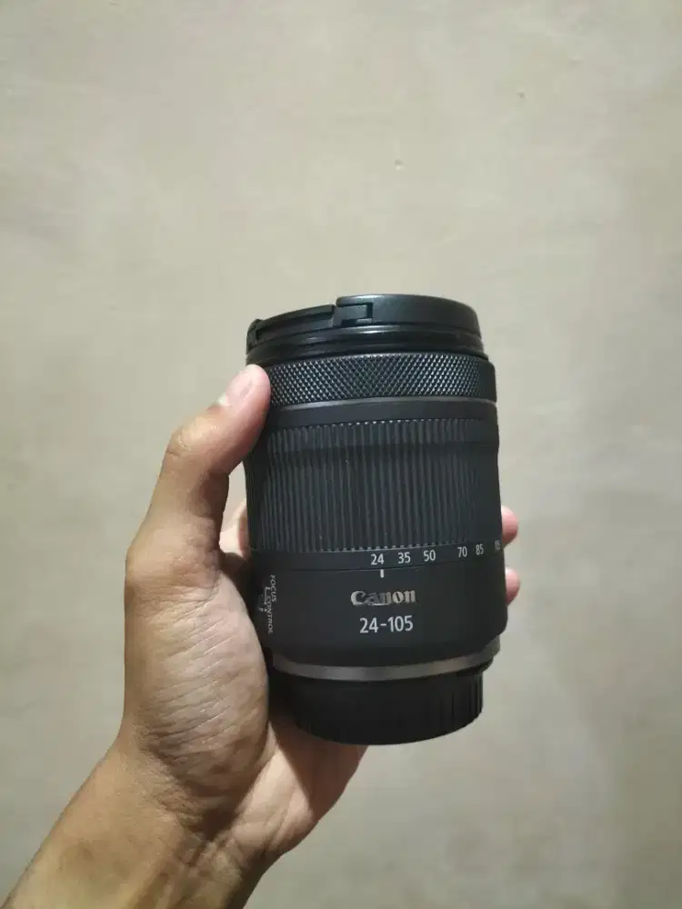Lensa Canon RF 24-105mm STM Body Mulus Likenew