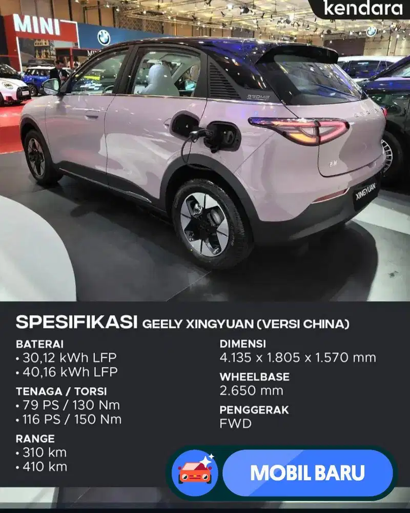[Mobil Baru] Geely EX2 2026