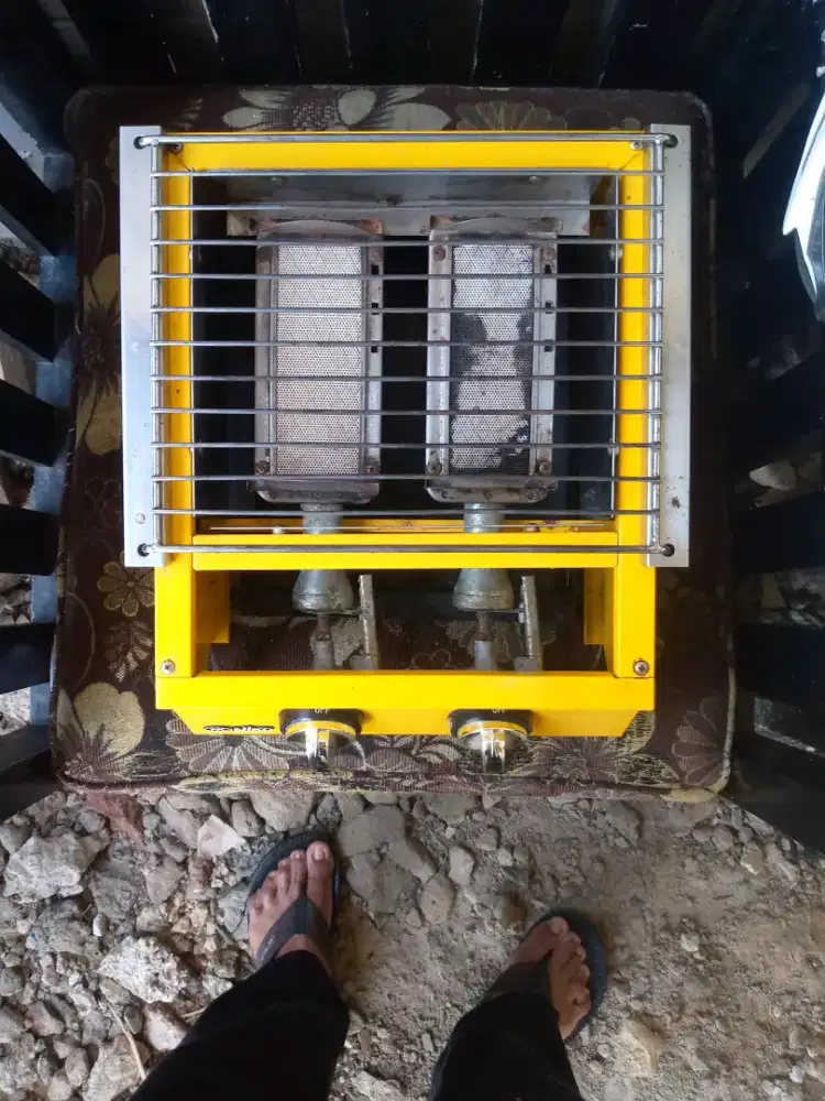 Di jual cepat kompor bakaran 2 tungku