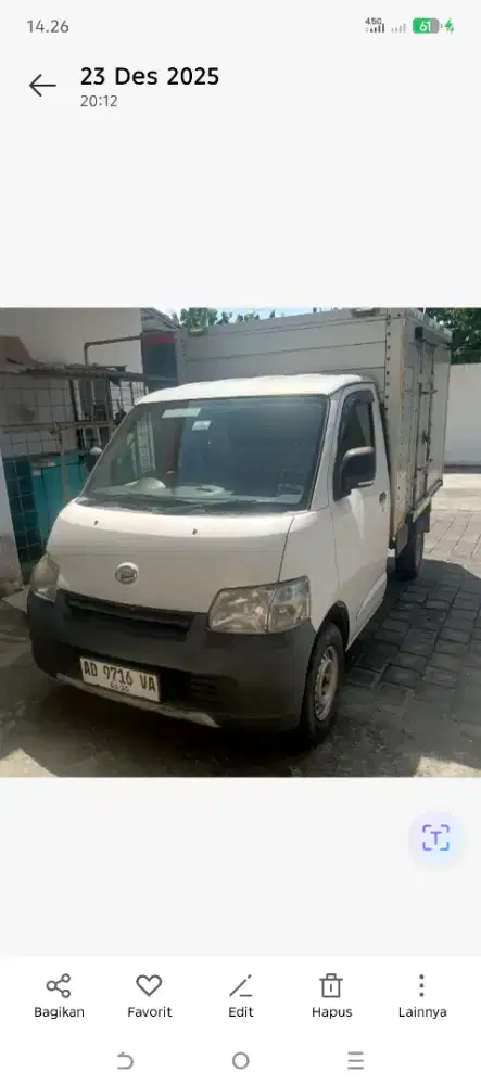 2019 Granmax Box 1.3 Bensin