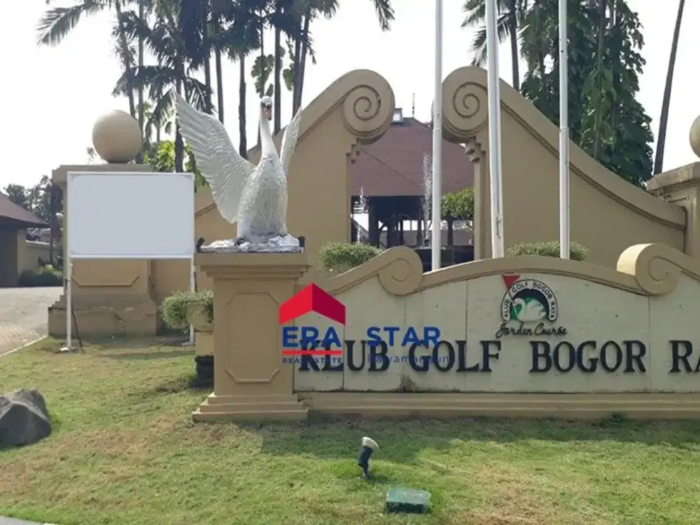 Dijual Sangat Murah Mahakarya Klub Golf Bogor Raya Berkelas Dunia di Jantung Kota Bogor