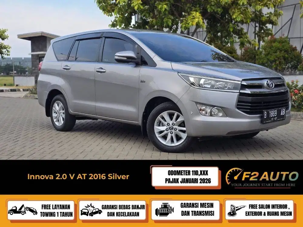 Toyota Innova 2.0 V AT 2016 Silver