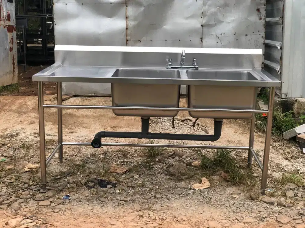 Sink stainless kitchen