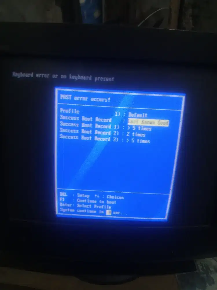 PC Asus + TV Tabung LG Lengkap | Normal | Siap Pakai