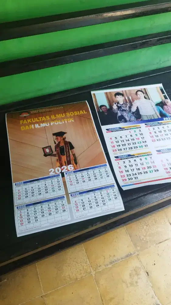Kalender 2026 custom bisa  satuan
