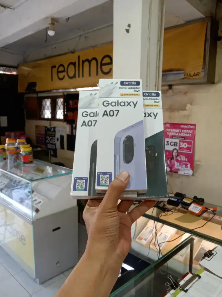 [ Fast respon WA ] Samsung Galaxy A07 4/64 Garansi resmi 1thn