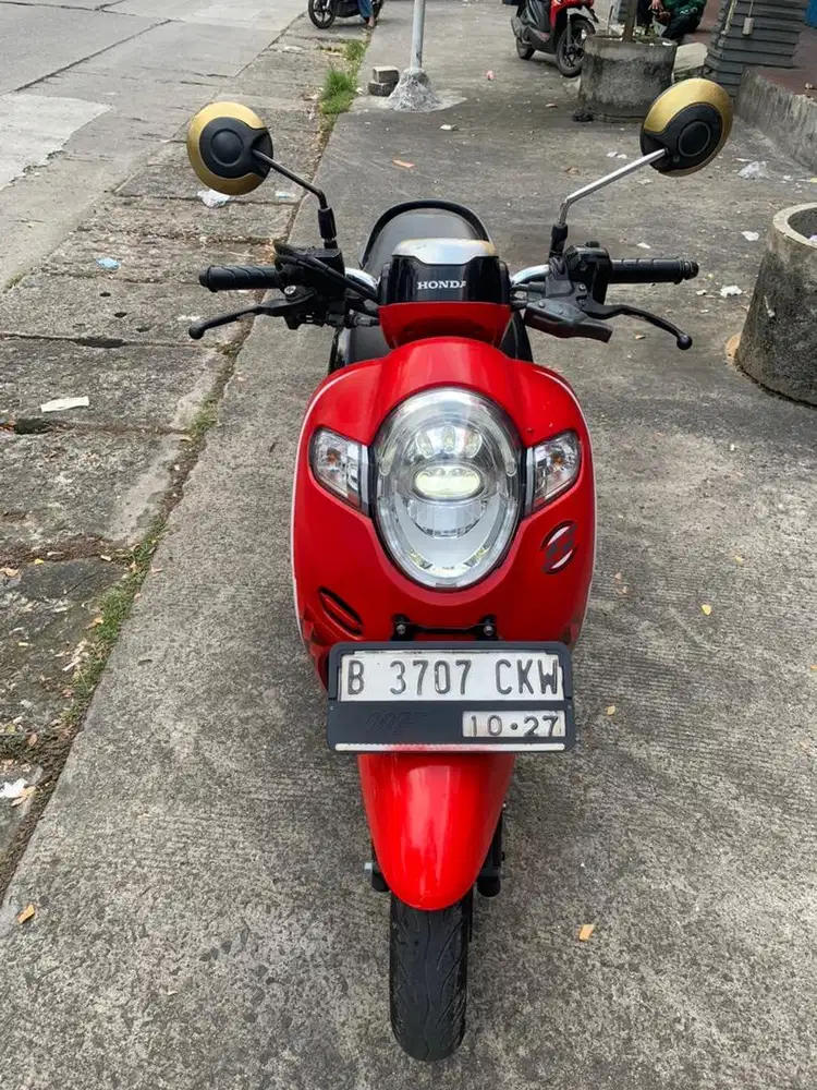 Scopy sporty 2018 idling stop