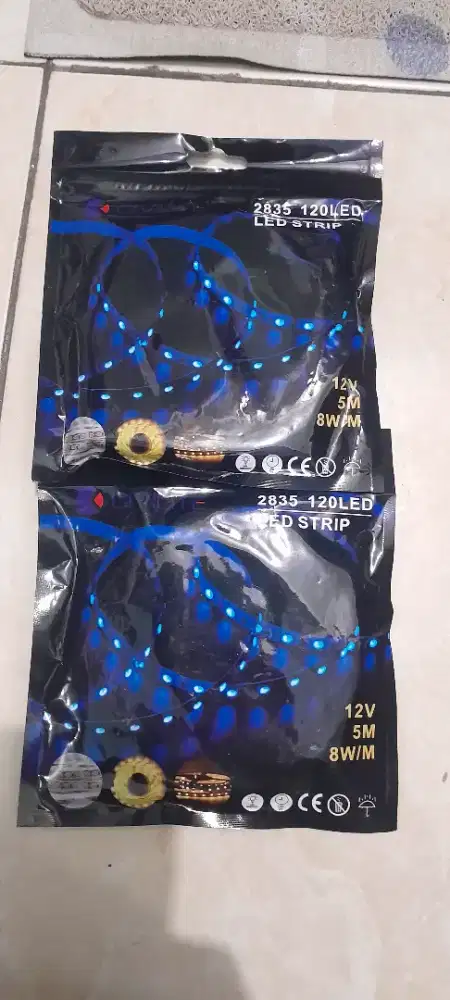 Lampu LED strip merk civilet 12V 5M