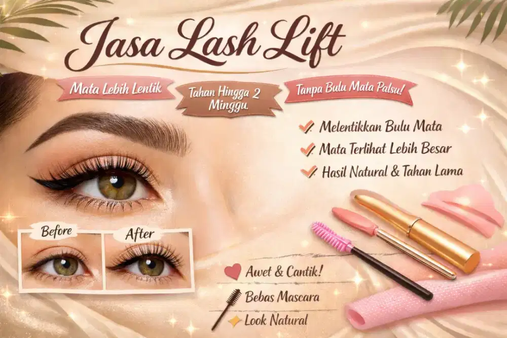 Jasa Lash Lift Home Service