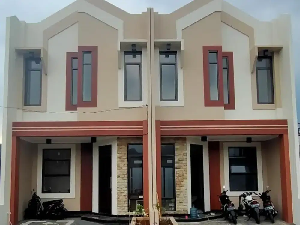 Rumah FREE BIAYA2 LT 100 meter akses 12 menit ke stasiun & tol Rawabuntu BSD