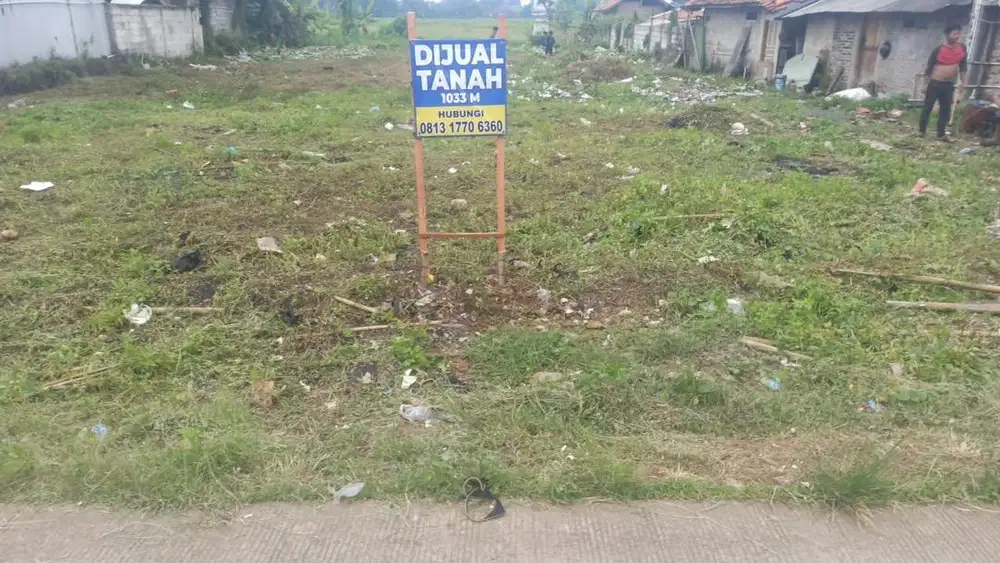 Di jual tanah 1.033M