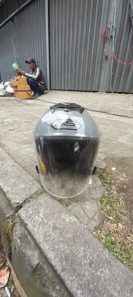 Helm js armor size m nyepot belum lama pakai