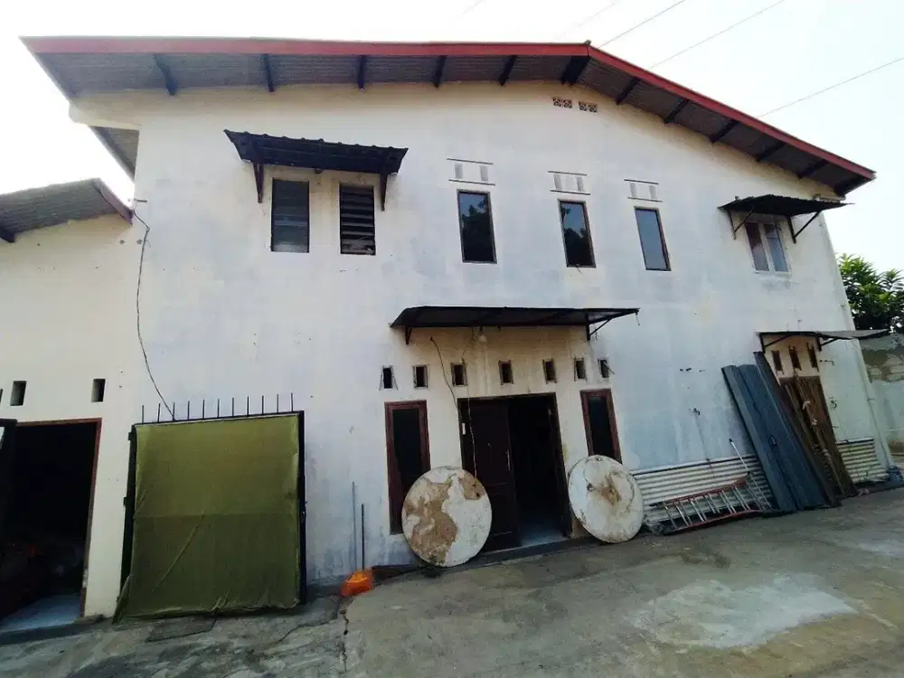 DISEWAKAN TAHUNAN GUDANG WORKSHOP LT 320 meter dekat bunderan Ciater BSD