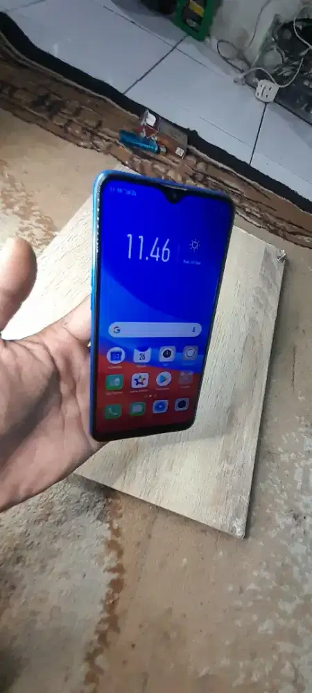 Oppo a5s ram 3/32 hp+charger kondisi mulus