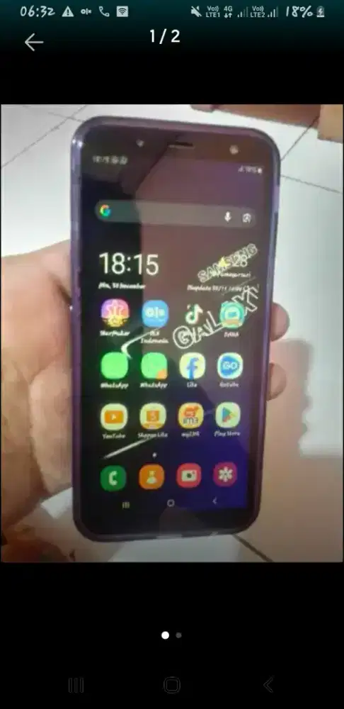 Samsung j6 3/32 4g normal