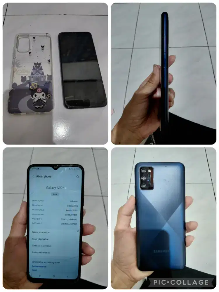 Samsung A02s normal lengkap