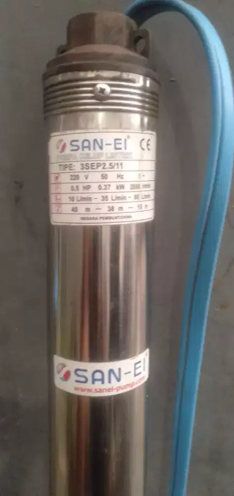 Mesin pompa air satelit SAN - EI