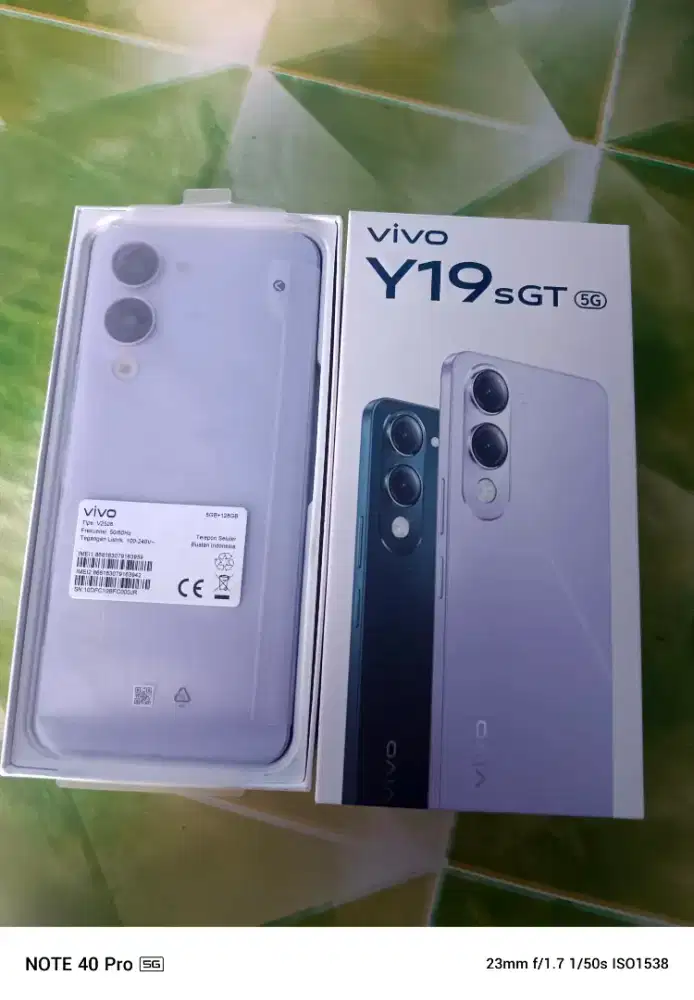 Vivo y19s gt ram 8/128