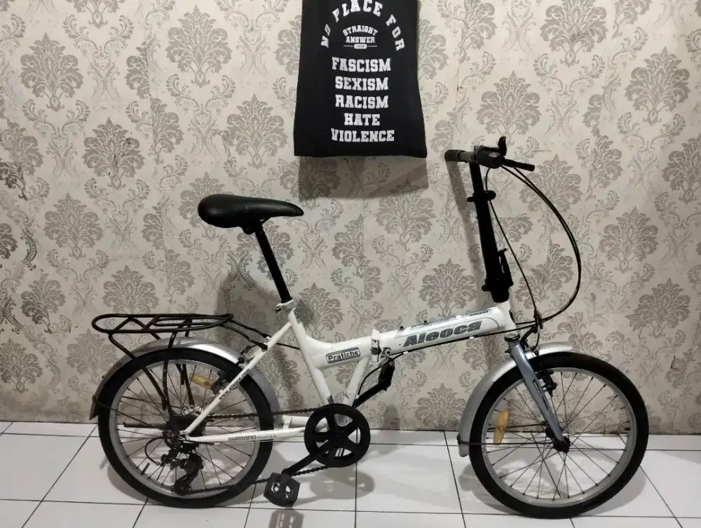 Sepeda lipat ukuran 20 untuk umur 5-15 tahun