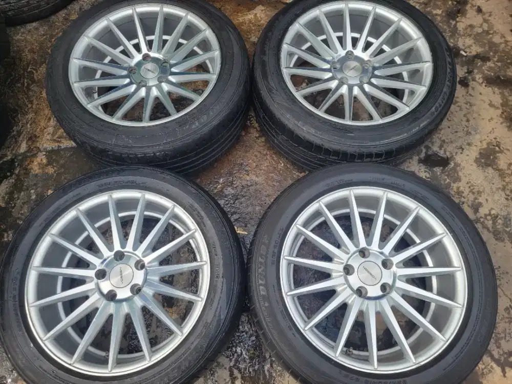 Velg vossen R18 multi pcd paket ban for innova camry accord alphard