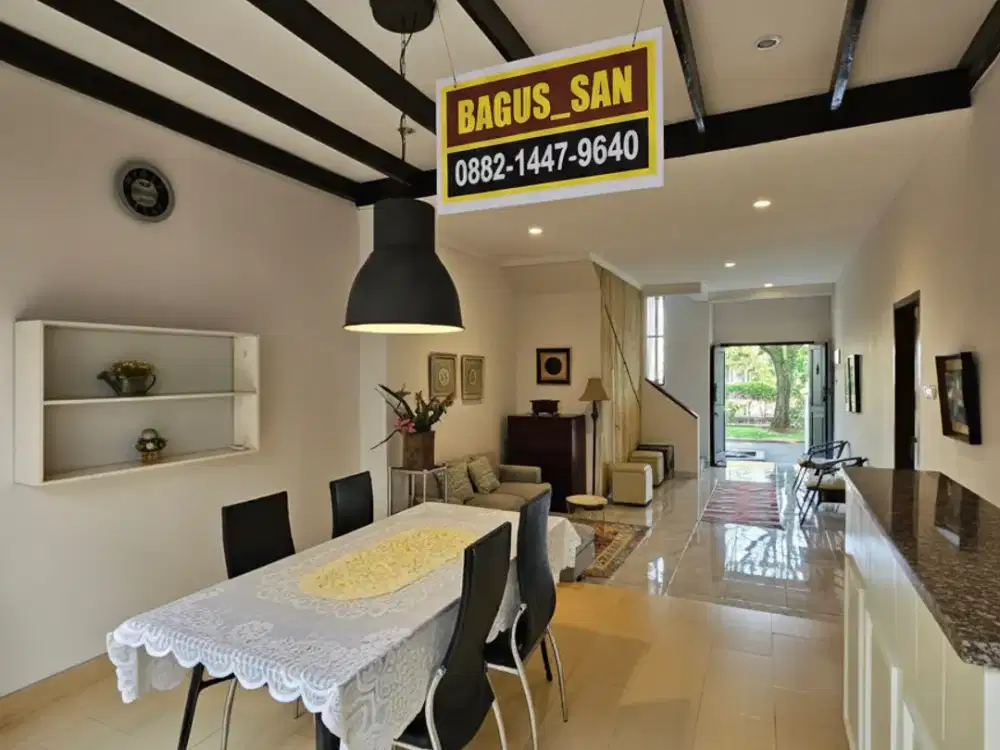 HOT SALE Rumah Siap Huni 2 Lt di Emerald Bintaro Sektor 9 Dekat Sekolah Intl Global Jaya