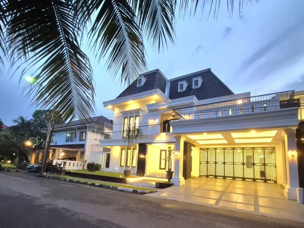 Jual Rumah Brand New American Claassic  Luas  400 m Dengan Private Swimming Pool Bintaro Jaya Sektor 8