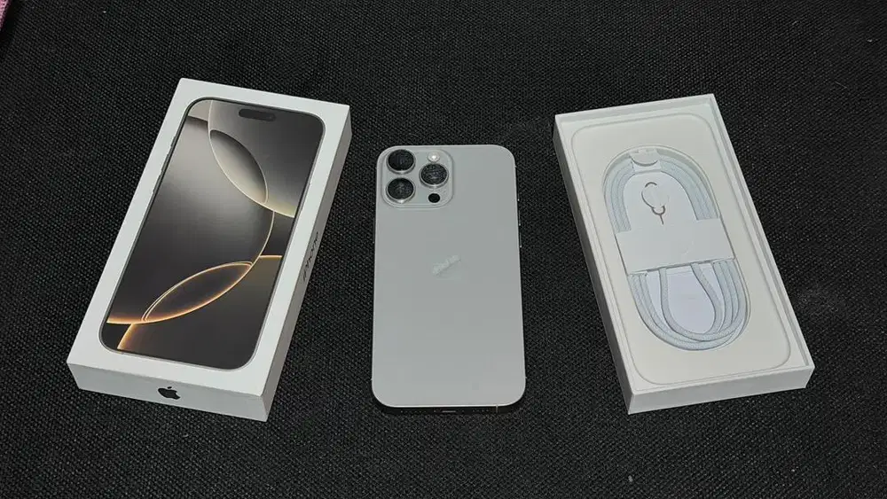 Jual iPhone 16 ProMax 1tb natural titanium